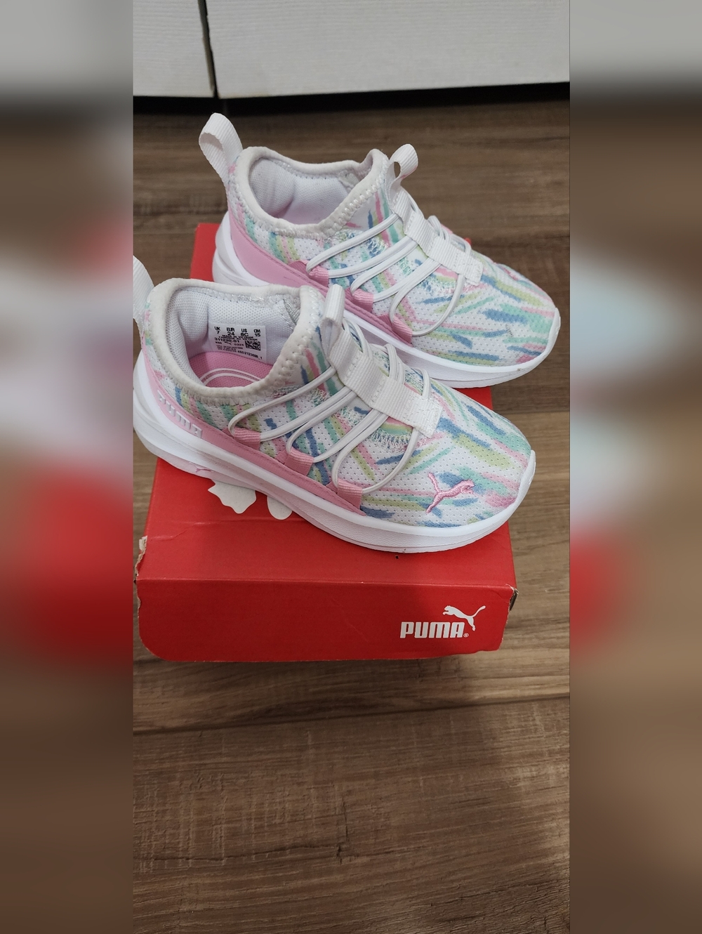 Puma Kids Multicolor Pastel Shoes